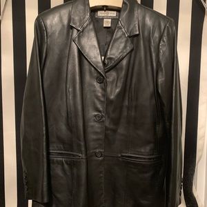 Black LambSkin Jacket